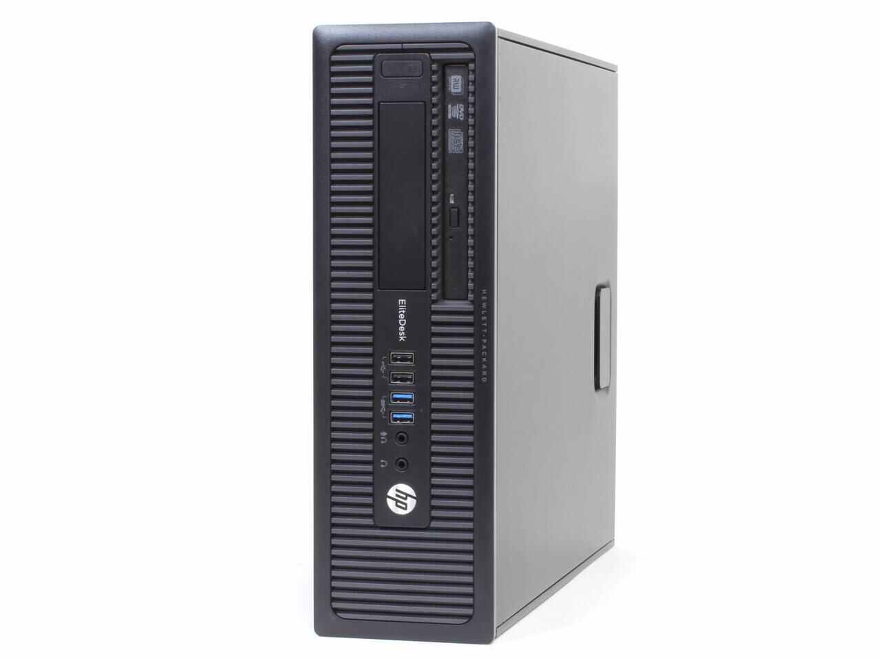 HP EliteDesk 800 G1 Desktop, Intel Core i7 4770 3.4Ghz, 16GB DDR3 RAM, 500GB Hard Drive, USB 3.0, DVDRW, Windows 10 Home